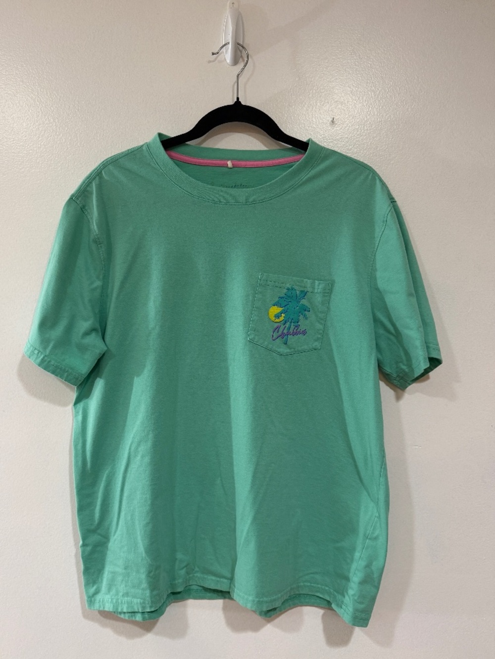 Chubbies Skys Out Thighs Out Green Graphic T-Shirt Casual Beach Summer Tee XL